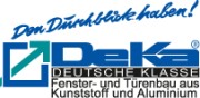 Logo und Link zur Website deka Fenster